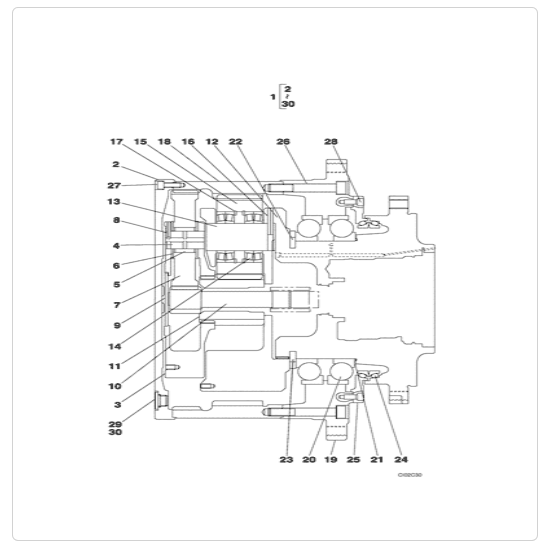 CX460 SH460 行走牙箱 CX460 SH460走牙箱