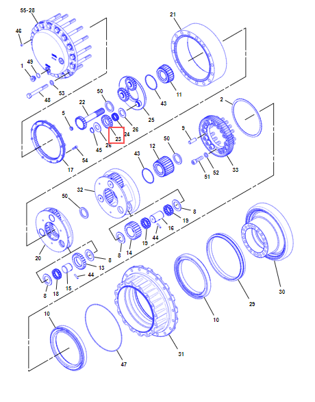 E324行一星齿 E324行一星齿