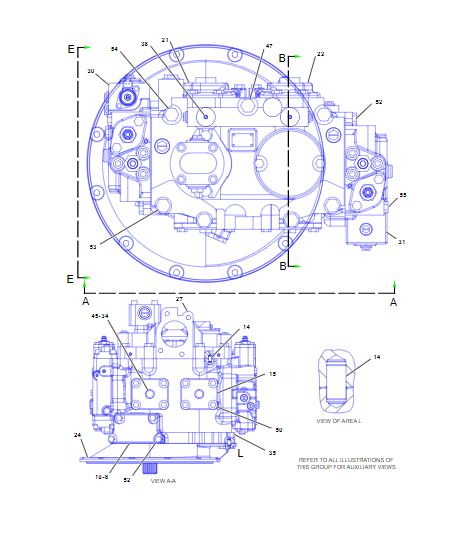 E325D SBS140液压泵 E325D SBS140 с креплением