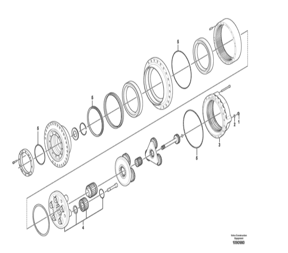 EC950 行走牙箱 EC950行走牙箱