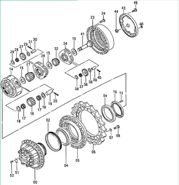 ZX350-5A Защитный кожух(1)