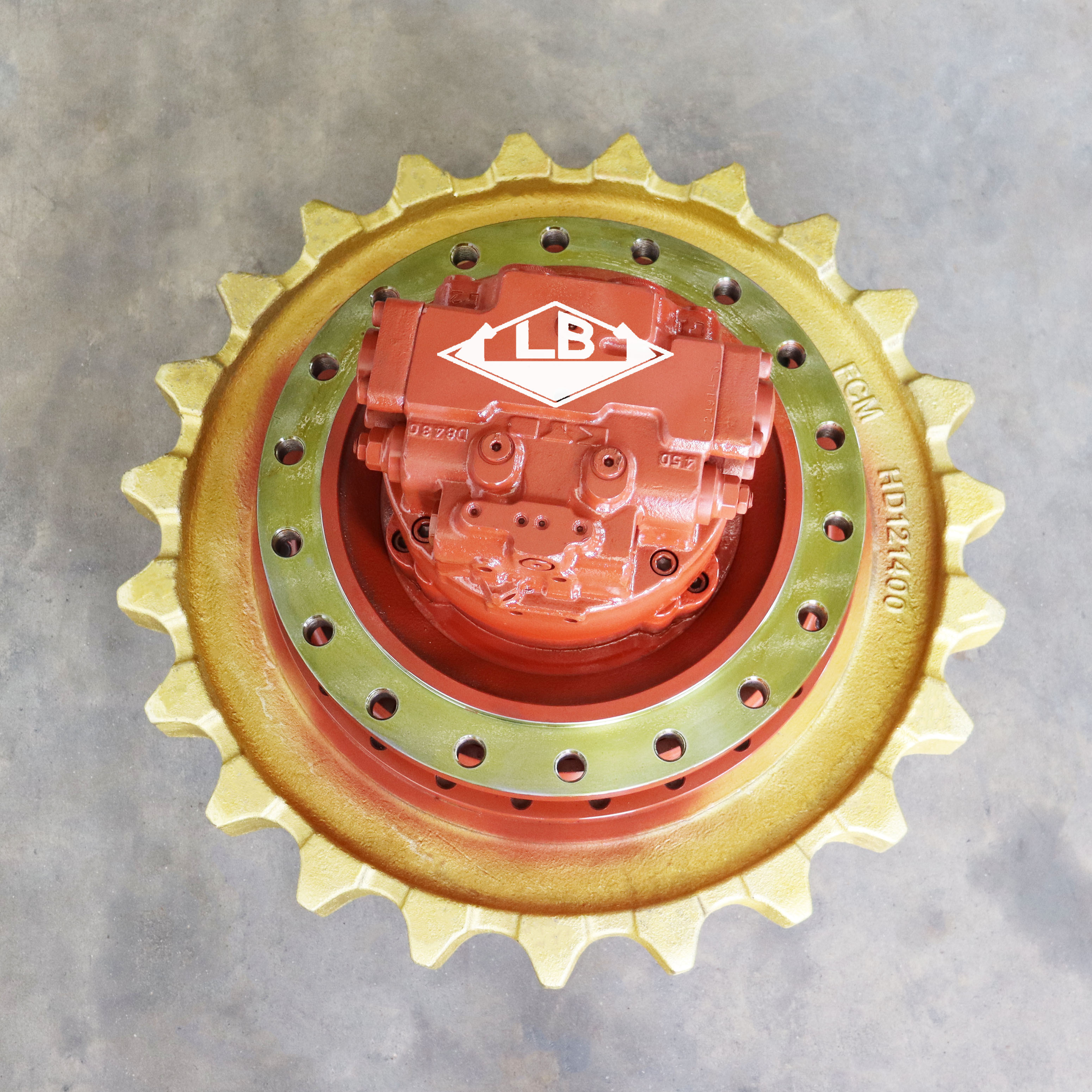 JCB290 JCB330 JS330 JCB360 Финальный привод с Sprocket 619-89300001 JSA0073 333/K1153 Final Drive JCB330 для экскаватора JCB
